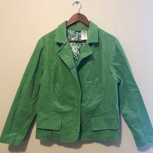 no boundaries • green blazer